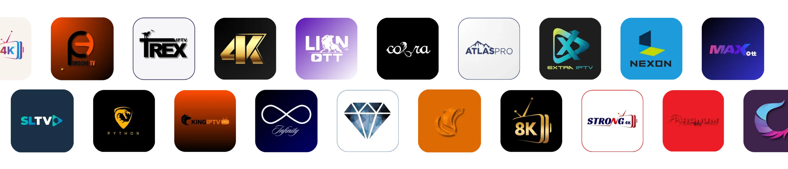 IPTV Reselling logos